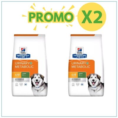 Hill's Prescription Diet Dog C/D + Metabolic PROMO +2 Preis pro Stück 12.00 kg