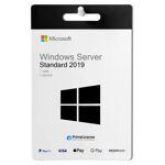 60% de desconto no Microsoft Windows Server 2019 Standard (16 núcleos) Primelicense