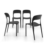 10 % de réduction sur les chaises Amanda Fiver Furniture, lot de 4, ... Fiver Furniture