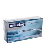 40% de desconto em 100 luvas de nitrila descartáveis ​​azuis Walking Nitrofort 3 ... Papolab