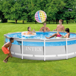 17% rabatt Intex Round Pool Prisma Frame Clearview 427... Hobbyecasa