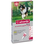 12% discount Bayer Advantix spot-on 4 pipettes 2.5 ml (10-25 ... Care and Nature