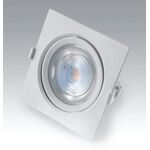 28% de réduction Vivida luce Projecteur carré blanc Vivida ... Lustres Bonomi