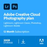 41% de descuento Adobe Photography Plan 1 usuario 1 año 20GB ... 2GOsoftware