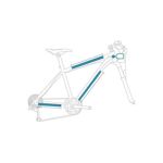 Sconto 23% Clearprotect invisible bike protector kit matt ... Alltricks
