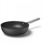 10% desconto wok antiaderente SMEG Loiça preta estética 50... Candida Celiento